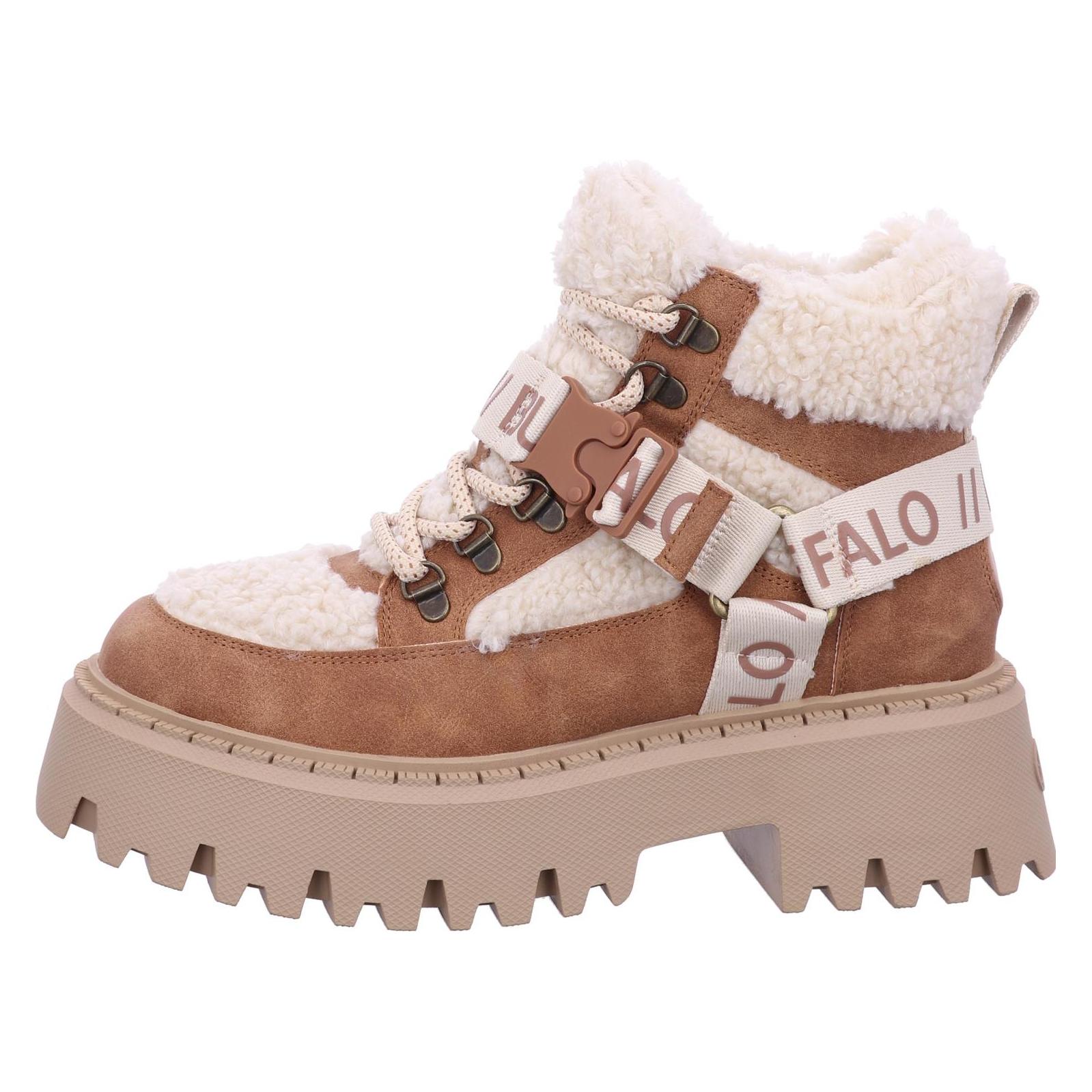 Buffalo, Damen, Boots + Stiefel, Aspen Com Mid Warm, Beige, (37)