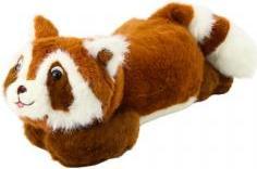 Produktbild Lean Toys Lean Plüsch Maskottchen Kuscheliger Brauner Waschbär Liegend 30Cm