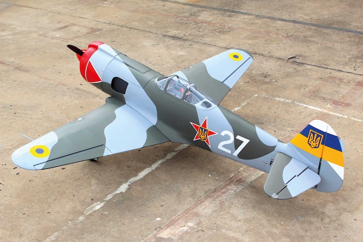 Actual product image Seagull Models SG-Models ) YAK-3U 63" 20cc WITH electric retractable landing gear ARF (Warbird)