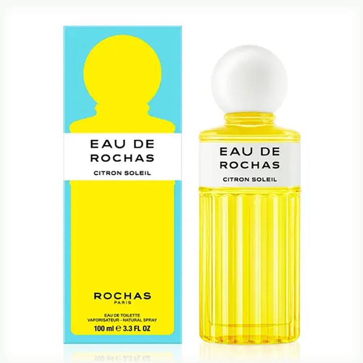 Image du produit Rochas Citron Soleil Eau De Toilette Vaporisateur 100ml (Eau de toilette, 100 ml)