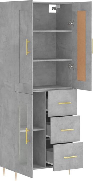 Image du produit vidaXL Highboard (69.50 x 34 x 180 cm)
