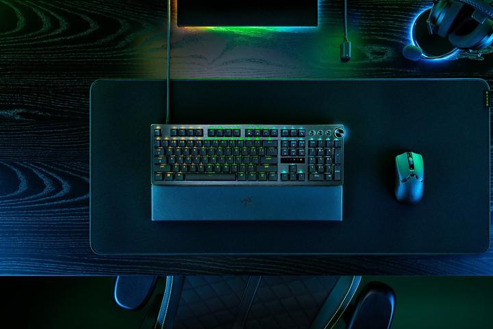 Produktbild Razer Huntsman V3 Pro - Mechanisch Gaming Toetsenbord - QWERTY - Zwart (Englisch International, Kabelgebunden)