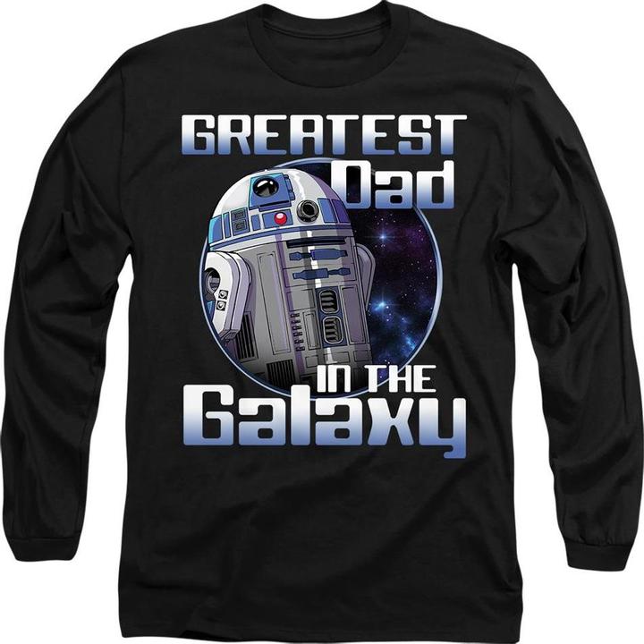 Immagine prodotto Star Wars Greatest Dad In The Galaxy Maglietta Festa del Papà Adulto Unisex (M)