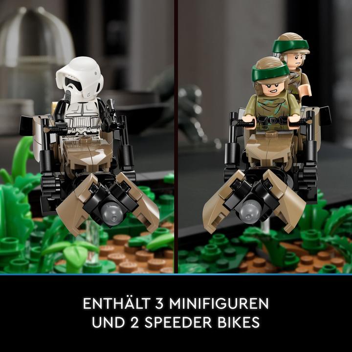 Image du produit LEGO Poursuite sur Endor - Diorama (75353, LEGO Star Wars)