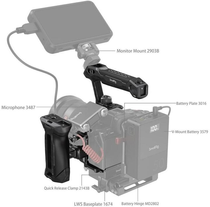 Image du produit SmallRig Kit de cage avancée Rhinocéros (Cage)