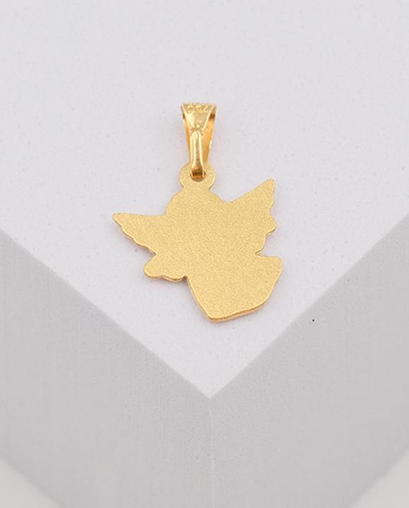Image du produit Muau Angel pendentif yellow gold 750, 19x13mm (Or jaune 750/18K)