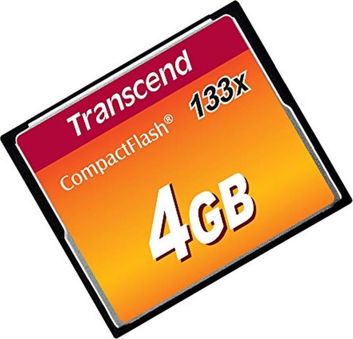 Actual product image Transcend CompactFlash Ultra Speed (4 GB, CF)