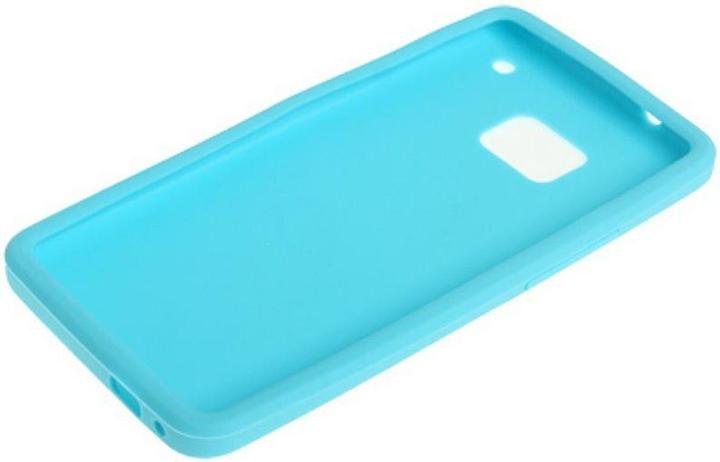 Produktbild König Design Schutzhülle Silikon Case für Handy HTC One M7 Hellblau (OnePlus X)