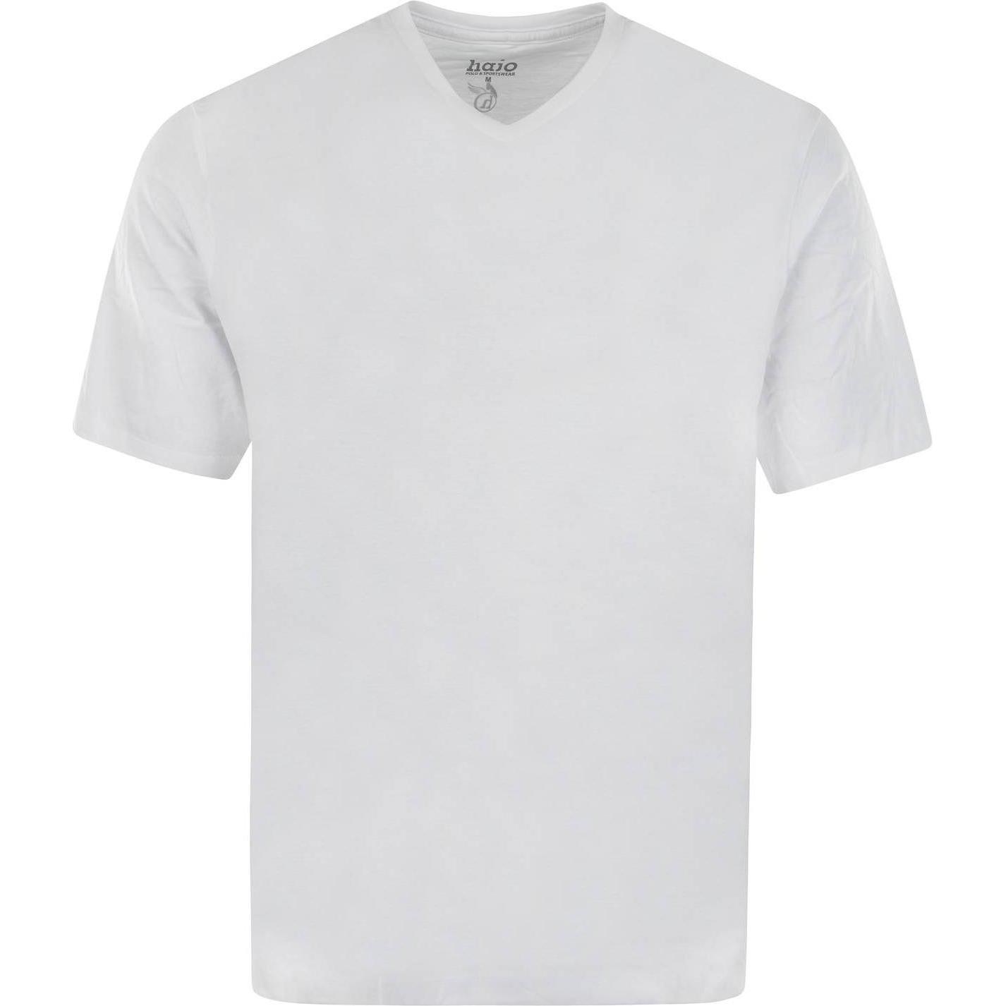Thumbnail - Hajo, Herren, Shirt, T-Shirt Casual Bequem sitzend, Weiss, (L)