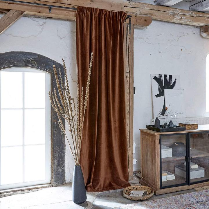Produktbild Loberon Vorhang Lyannece braun (250 x 140 cm)