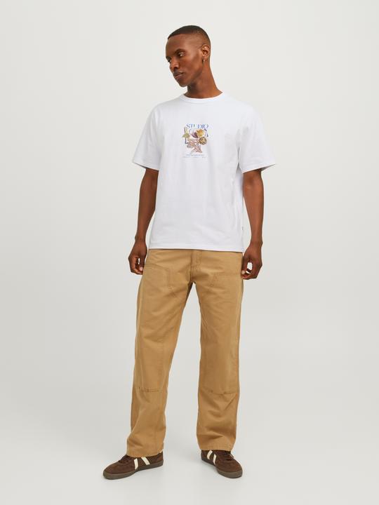 Actual product image Jack & Jones Jorbrooklyn Graphic Tee Ss C.N Ln (S)