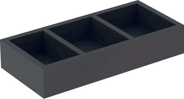 Geberit Smyle Square Schubladeneinsatz, 500677, 32,3x5,9x15 cm, H-Unterteilung (15 cm)