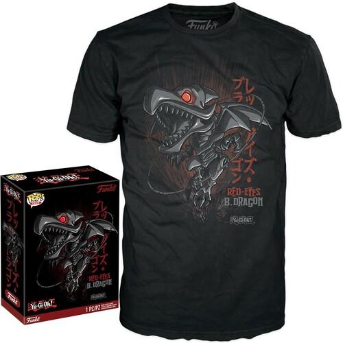 Actual product image Funko Yu-Gi-Oh! Boxed Tee T-Shirt Rd Eyes B. Dragon Size M (M)