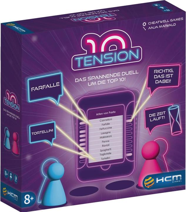 Produktbild HCM Kinzel Tension (Deutsch, 2 - 8 Spieler)