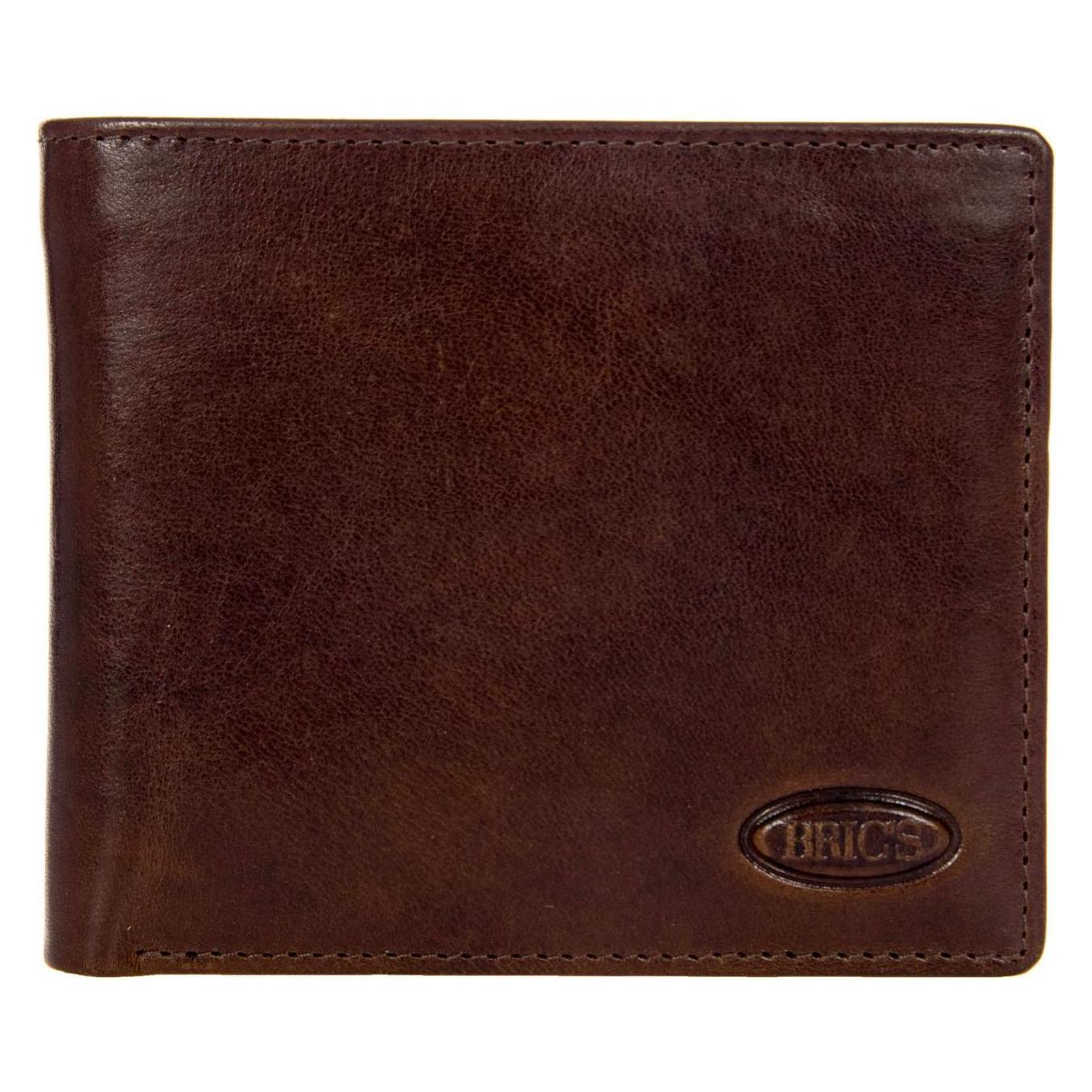 Brics, Herren, Portemonnaie, Monte Rosa Geldbörse Rfid Leder 11, 5 Cm, Braun