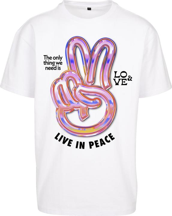 Produktbild Urban Classics Live in Peace Oversize Tee - 18459 (L)