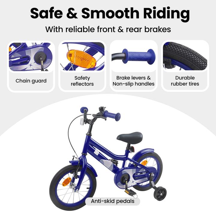 Actual product image vidaXL Kinderfahrrad (14")