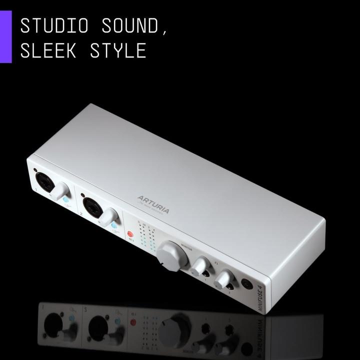 Image du produit Arturia MiniFuse 4 White (jack 6,3 mm, USB)