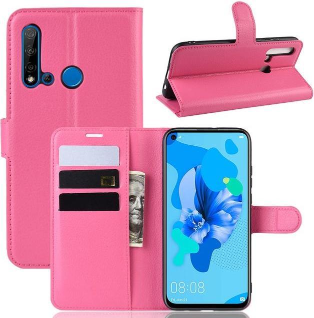 Produktbild MU Classic Litchi Leder Bookcover Series (Huawei P20 Lite (2019))