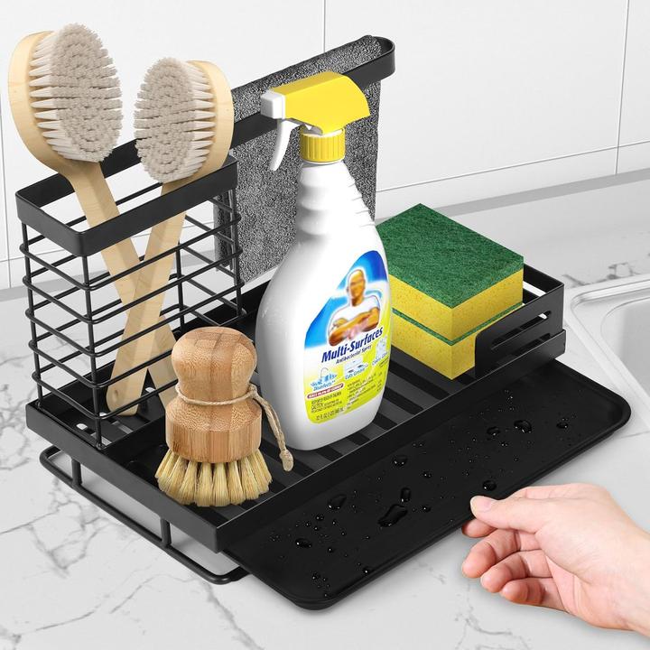 Produktbild Esmée Multifunktions Spülbecken Küchen Organizer mit Abtropfschale