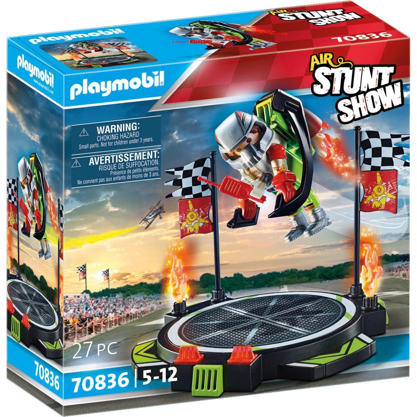 Playmobil 70836 Air Stuntshow Jetpack-Flieger (70836, Playmobil Stuntshow)