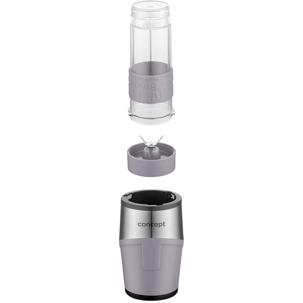 Concept Mixer SM3482 Taupe dicker Cocktail, Standmixer, Grau