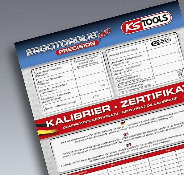 Produktbild KS Tools ERGOTORQUE®precision Einsteck-Drehmomentschlüssel, 9x12 mm, 5-25 Nm (5 Nm, 25 Nm)