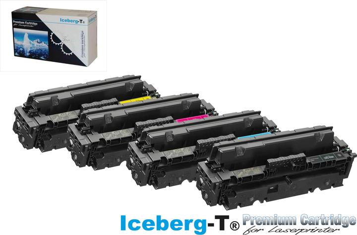 Produktbild Iceberg-T Toner SET CRG 055H Set mit allen vier Farben (BK)