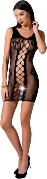 Immagine prodotto Passion Donna Bs073 Bodystocking Taglia Unica Nero (Taglia unica)