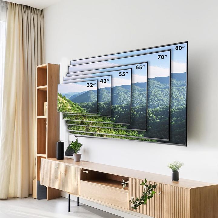 Produktbild Maclean TV-Halterung max VESA 600x400 32-80 45kg Neigungsverstellung +0°-10° MC-413 (Wand, 80", 45 kg)