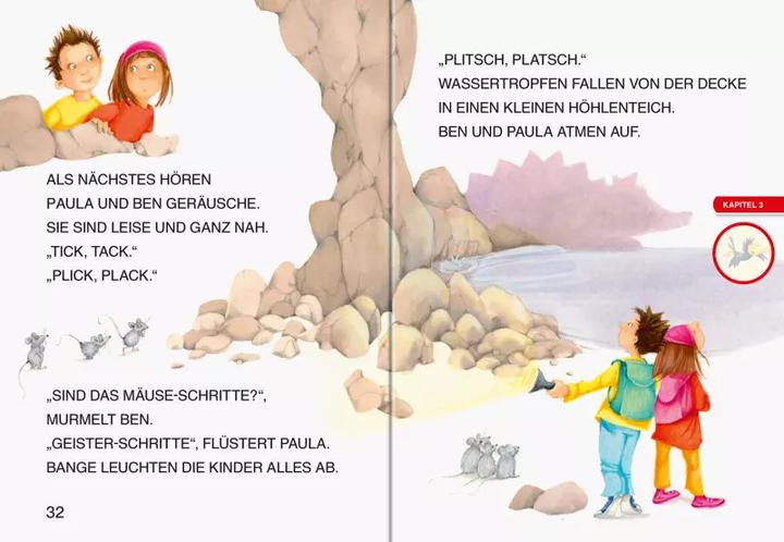 Immagine prodotto Ravensburger Das Rätsel der Drachenhöhle - Leserabe ab 1. Klasse - Erstlesebuch für Kinder ab 6 Jahren (in (Tedesco, Betina Gotzen-Beek, Martin Klein, 2022)