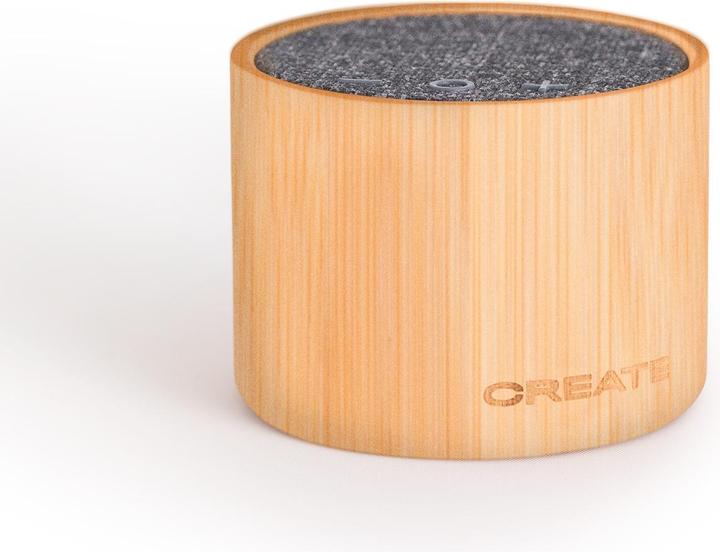 Produktbild Create Speaker Mini Bamboo (Akkubetrieb)