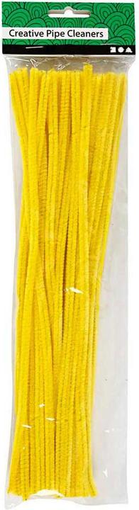 Creativ Company Chenille Gelb 30cm, 50Stk. (0.30 m)
