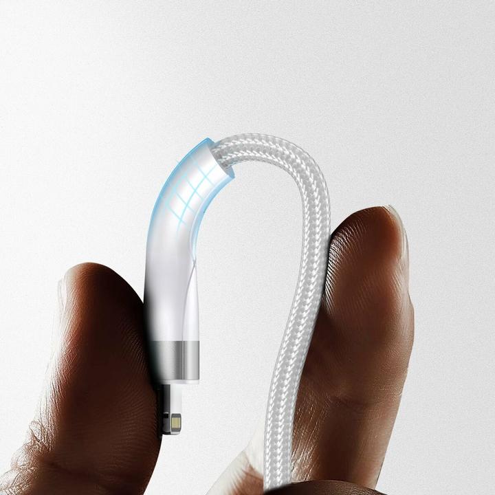 Actual product image 4smarts "USB-C/A Multi-Ladekabel 4in2 1.2m. wei" (1.20 m)