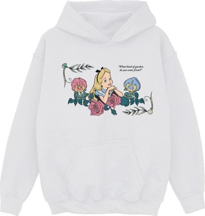 Produktbild Disney Alice In Wonderland What Kind Of Garden Kapuzenpullover Mädchen (128)