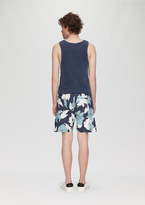 Image du produit S.Oliver Hose Shorts mit All-over-Print und elastischem Bund (L)