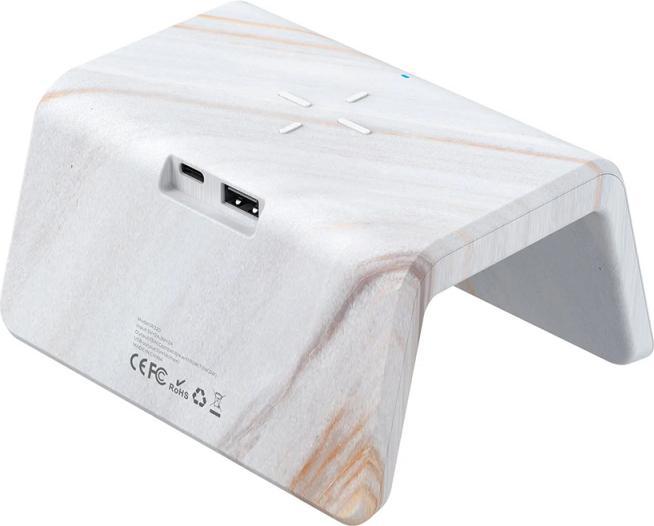 Actual product image Havit W320 - kabelloses Ladegerät 6in1 Marmor (15 W)