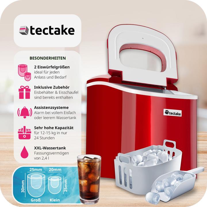 Image du produit tectake Machine à glaçons