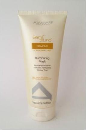 Immagine prodotto Alfaparf Maschera illuminante al diamante 200 ml con semi di lino (200 ml)