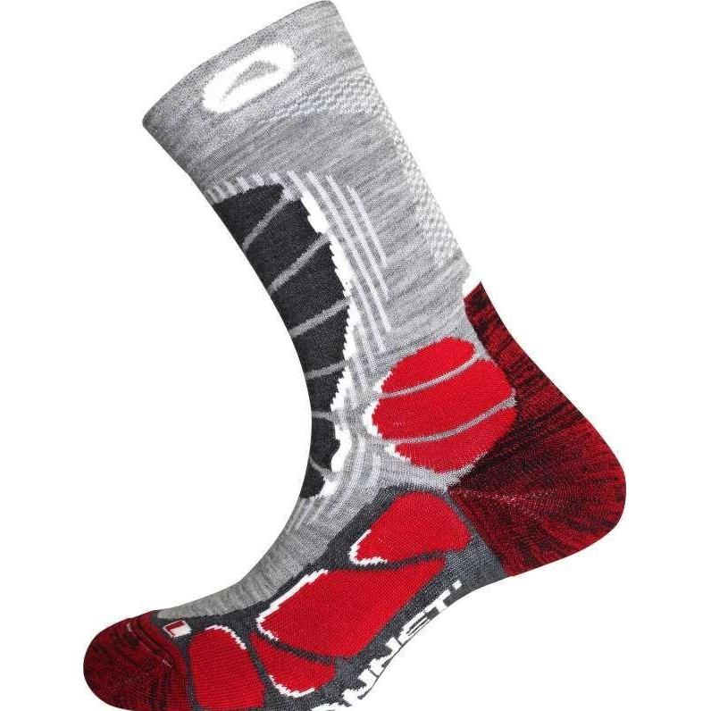 Monnet, Herren, Sportsocken, Trek Extra Light (35 - 36), Rot