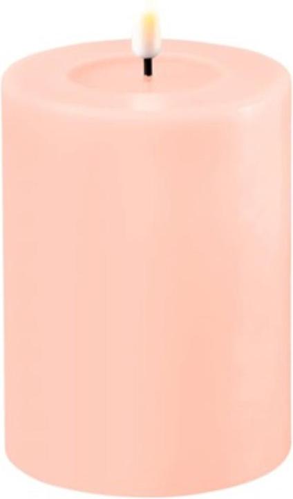 Image du produit Deluxe Homeart Bougie ronde LED rose clair (1 x)
