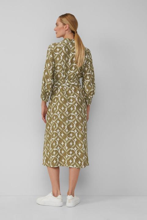 Immagine prodotto S.Oliver Kleid Langes Viskosekleid mit All-over-Print und Bindegürtel (46)