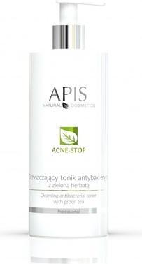 Actual product image Apis Natural Cosmetics Apis - Acne-Stop Cleansing Antibacterial Toner A (Face toner, 500 ml)