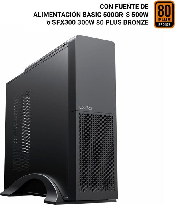 Actual product image CoolBox PC micro ATX T313 Slim (mATX, Mini-ITX)