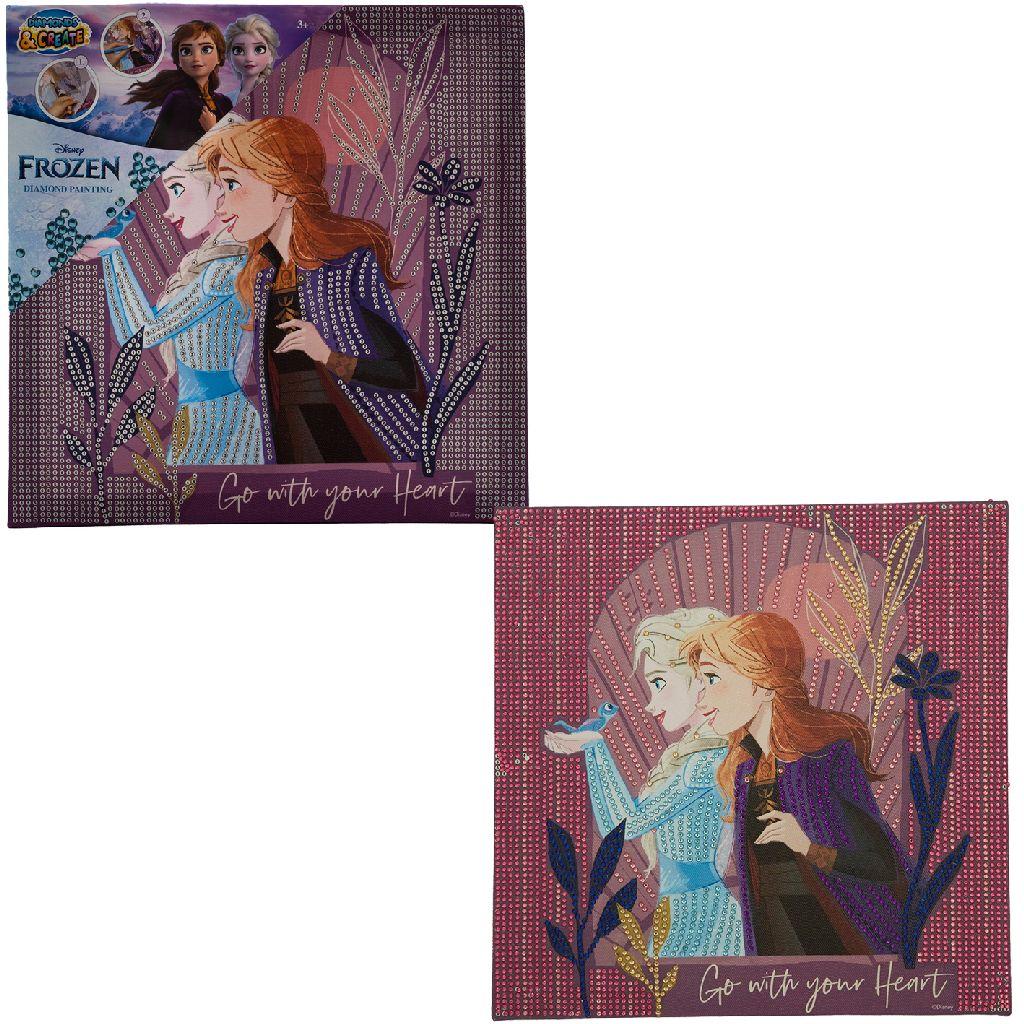 Thumbnail - Canenco Frozen Diamanten Bild Canvas XL
