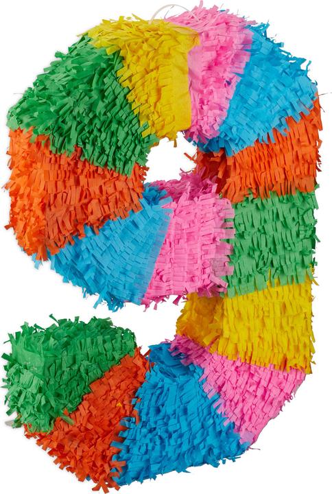 Actual product image Relaxdays Numbered Birthday Pinata (1 Piece)