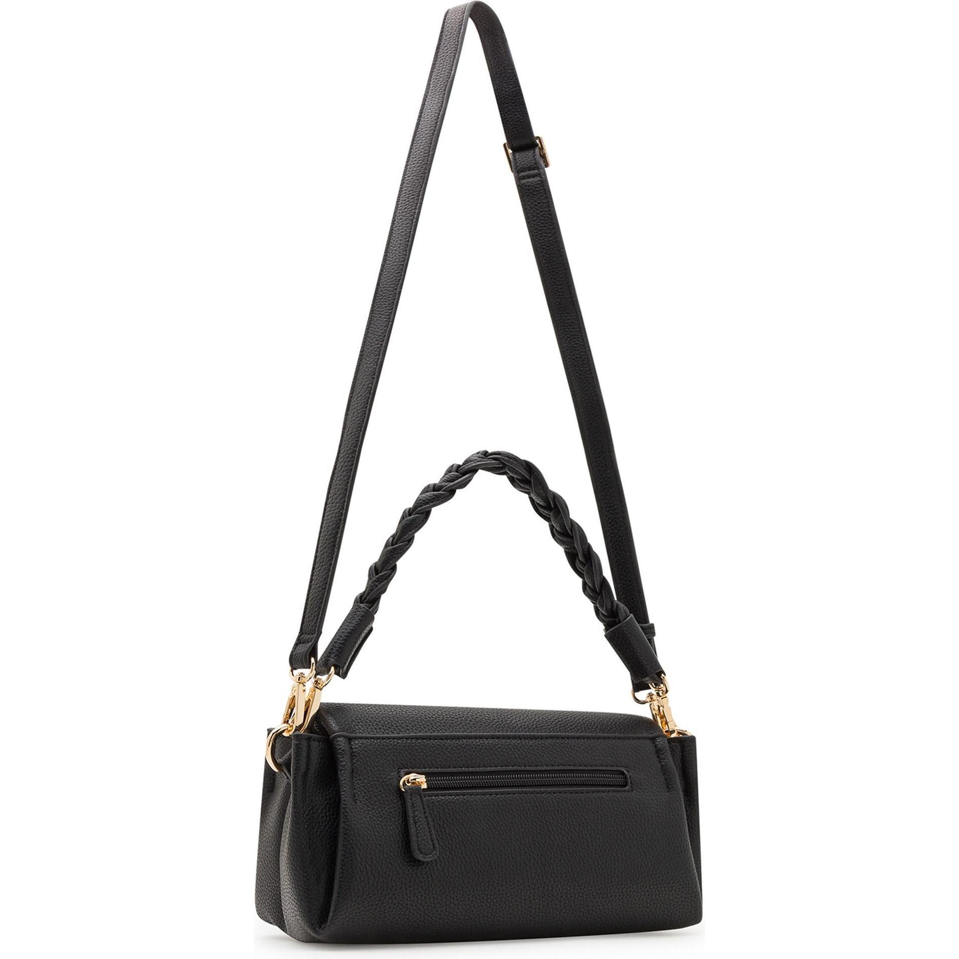 Thumbnail - L.Credi, Handtasche, Nabela Schultertasche 25 cm, Schwarz