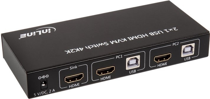 Produktbild InLine KVM Desktop Switch