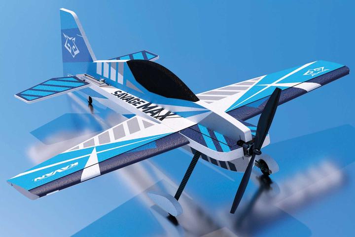 Produktbild Kavan Savage MAX V2 blau 3D-Kunstflug-Park- Flyer aus EPP (Parkflyer)