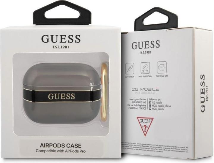 Produktbild Guess GUAPHHTSK AirPods Pro cover black (Kopfhörer Hülle)